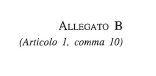 Allegato A e B