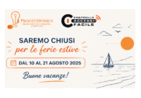 Progettronica ferie estive